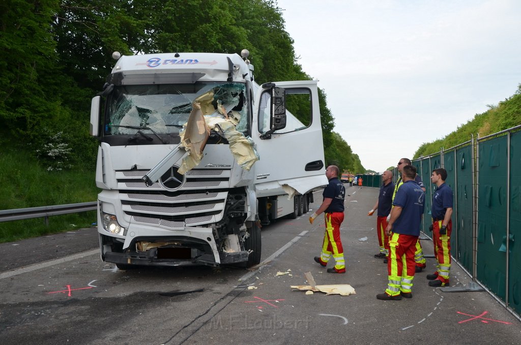 Wieder schwerer VU A 1 Rich Saarbruecken vorm AK Leverkusen P2371.JPG - Miklos Laubert